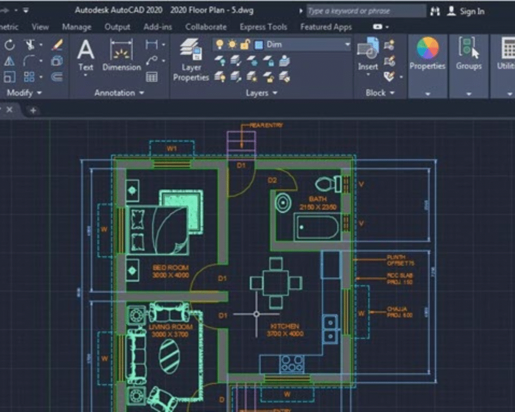 Interior Design CADD